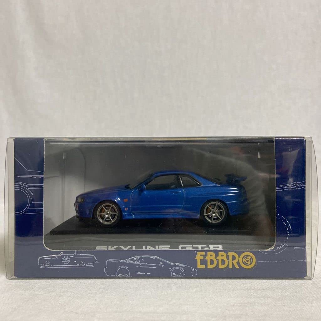 エブロ。1/43日産スカイラインGTR.BNR。 エブロ 1/43 ニッサン スカイライン GT-R R34 Vスペック2