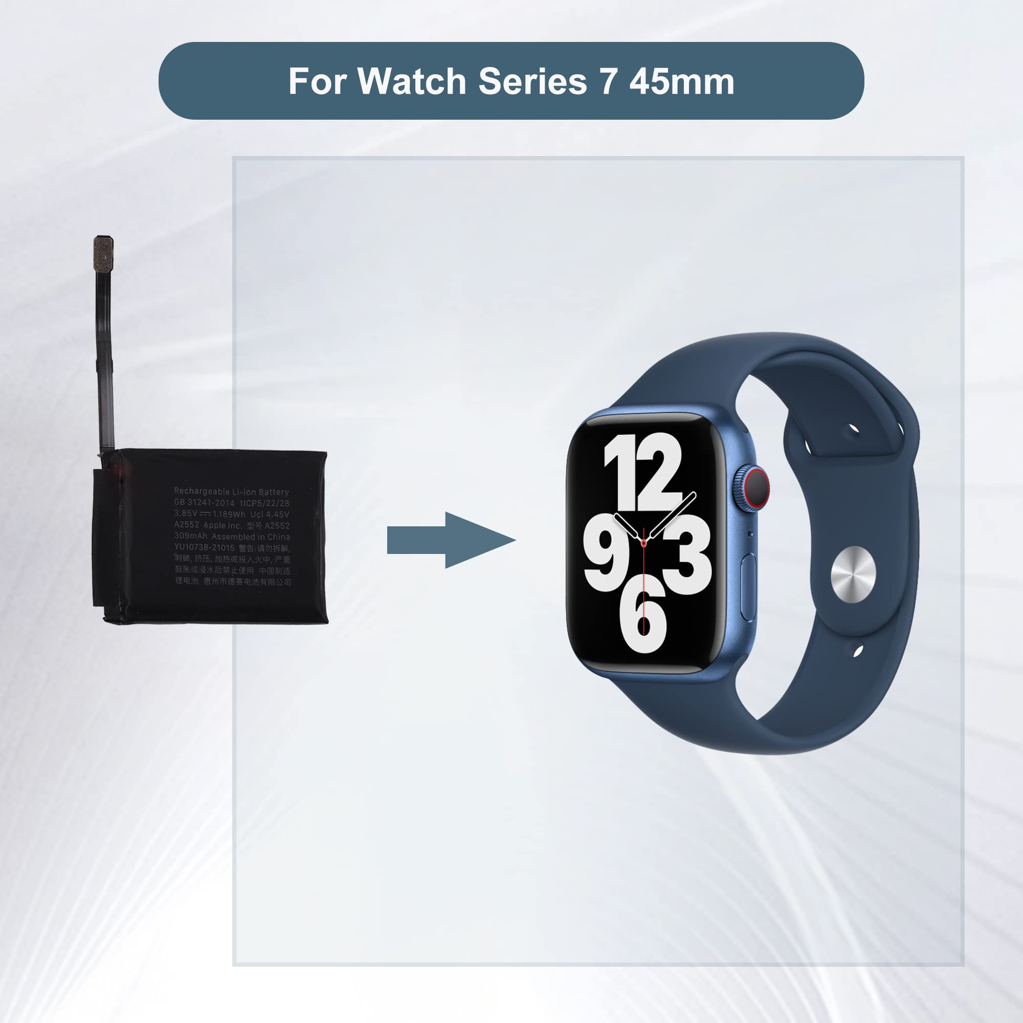 Amazon.com: E-YIIVIIL Replacement Battery A2552 Compatible with