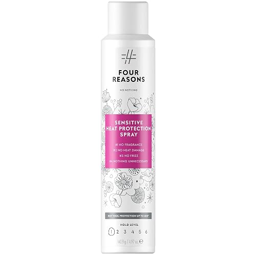 No nothing Heat Protection Spray for Hair Fragrance Free 4.97 oz