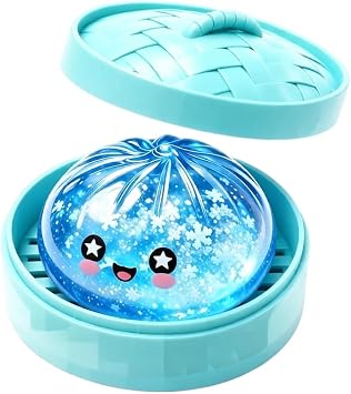 Glitter Squishy Dampling XXL Stress Relief Dampling Squishy