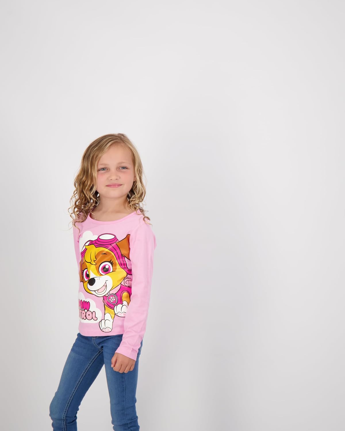Paw Patrol Nickelodeon Everest and Skye Girls 3 Pack Long Sleeve Shirts - Image 2