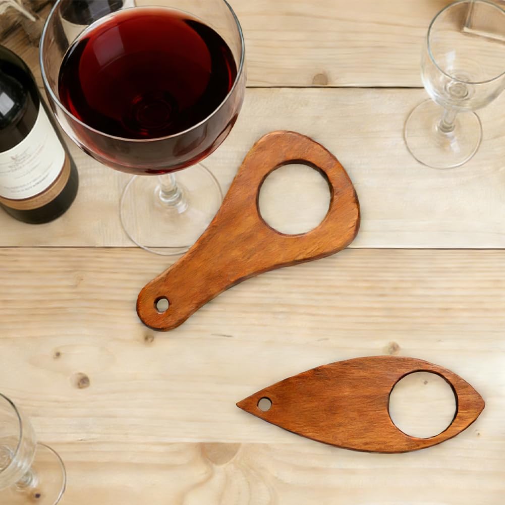 2 plantillas de fresado acrílico abrebotellas para manualidades de madera de 5 mm de grosor
