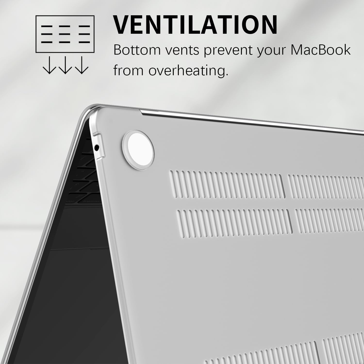 Idocolors Compatible with MacBook Air 13 inch Case, 2021-2018 Release M1 A2337 A2179 A1932, Elegant Flower Protective Hard Shell Case, Transparent Frosted Protective Case Anti Scratch Cover, Blue Leaf