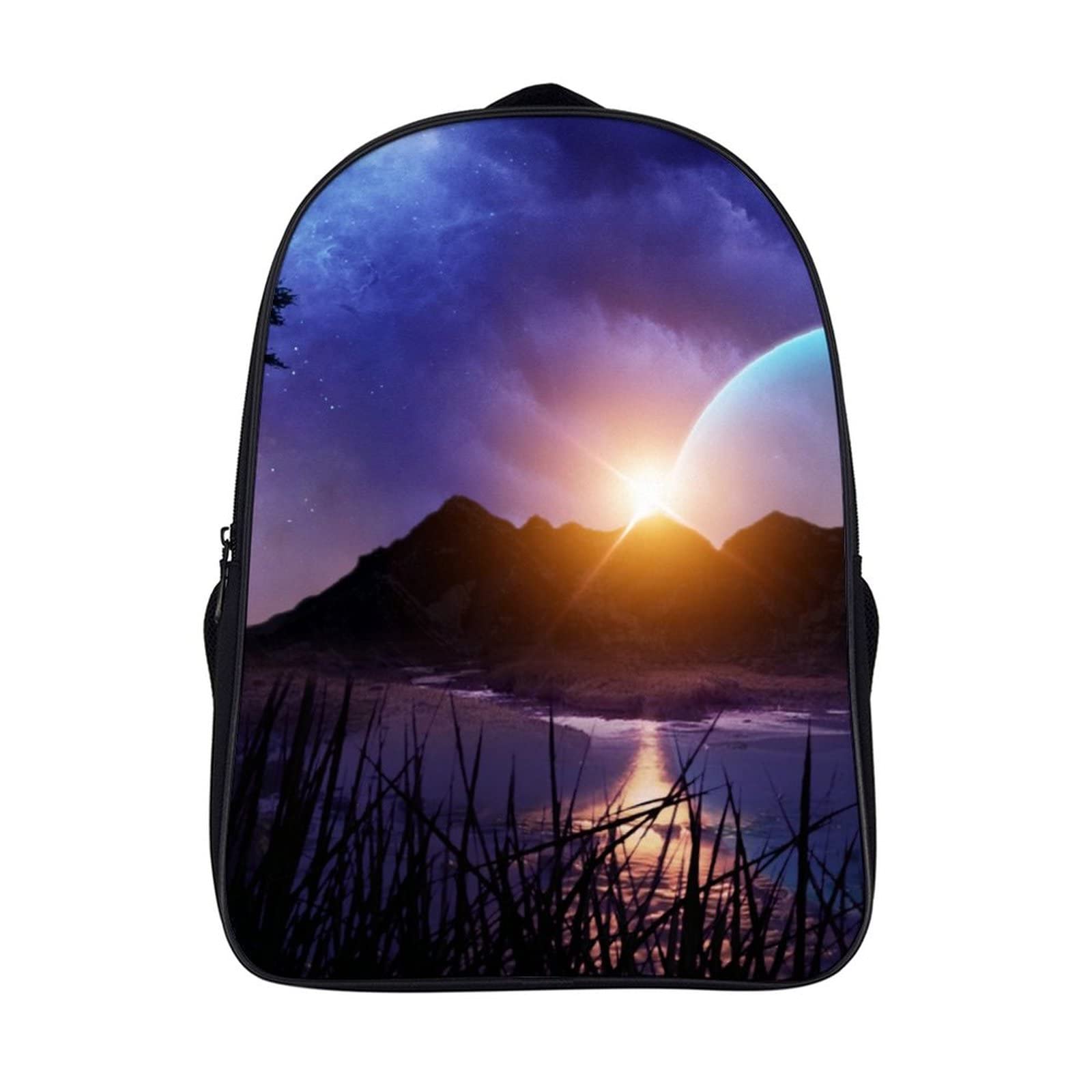 Sac à dos d'école pour enfants Planet Rises 3D cool school bag - 7