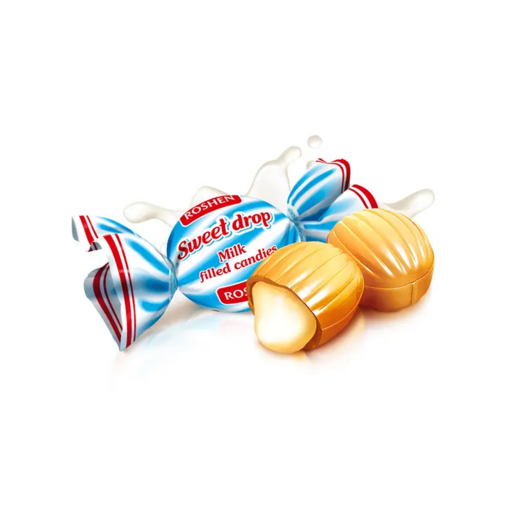 ROSHEN Cukierki Sweet Drop mleczne nadzienie 1kg