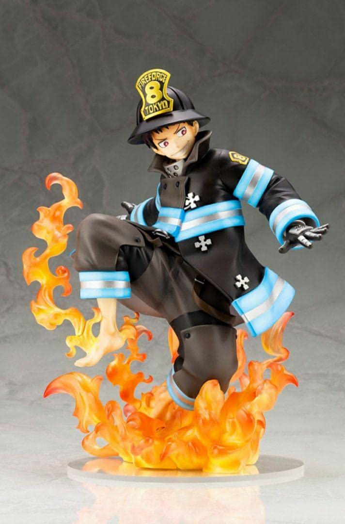 Amazon | 炎炎ノ消防隊 ARTFX J 森羅日下部 1/8 完成品フィギュア