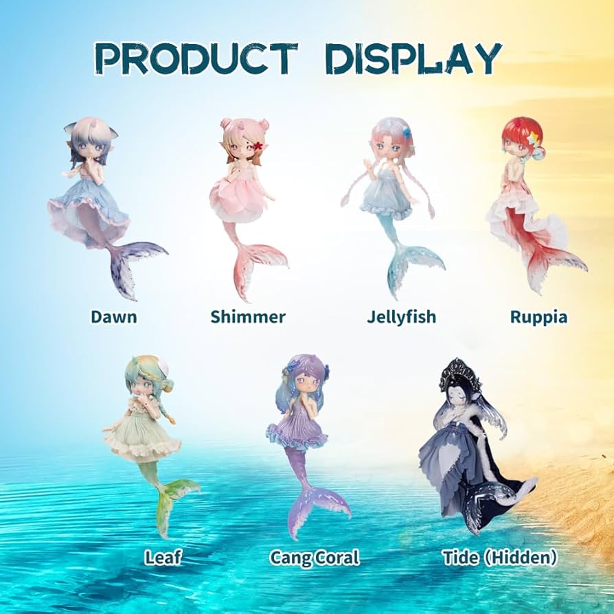 Amazon | XiDonDon Antu マーメイド シリーズ アクション