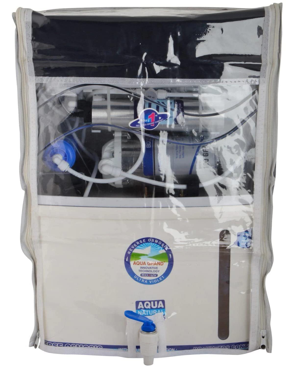 Water Purifier RO Cover, for Water Purifier, Kent Water Purifier Cover, for Grand type water purifiers, 1 piece, Transparent-image-22