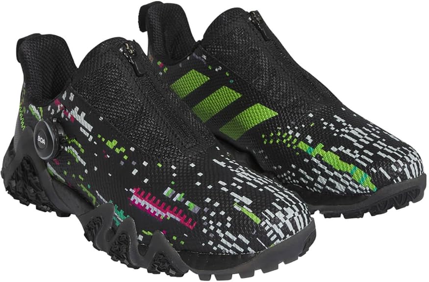 アディダスゴルフ コードカオス22 BOA グリッチ 2023年モデル 総柄 Amazon | コードカオス22ボア グリッチ | adidas(アディダス) | ゴルフ