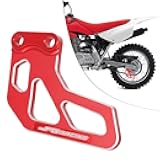 Motorcycle Chain Guard Guide Protection CNC Aluminum Fits for XR100R 1985-2003 XR80R 1985-2003 CRF100F 2004-2013 CRF80F 2004-2013 Motorbike Motocross Red