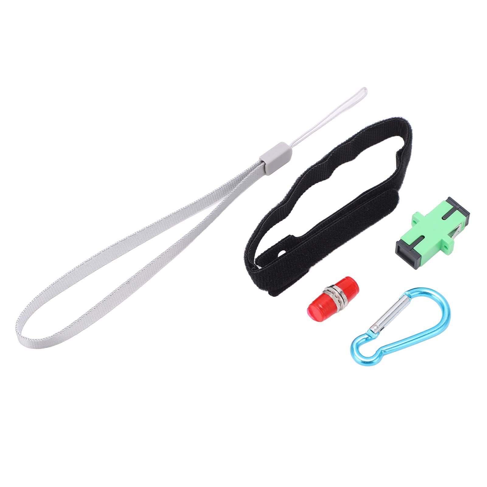 Marhynchus Cable de Lanzamiento OTDR, Caja de Cable de Lanzamiento de Fibra óptica ABS 300 M SC a SC 50 Ns 10.00 Umbral para Pruebas de Zona Muerta Técnicos de Campo Mantenimiento de Red