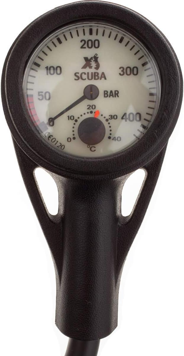 XS Scuba Standard Pressure Gauge, Metric