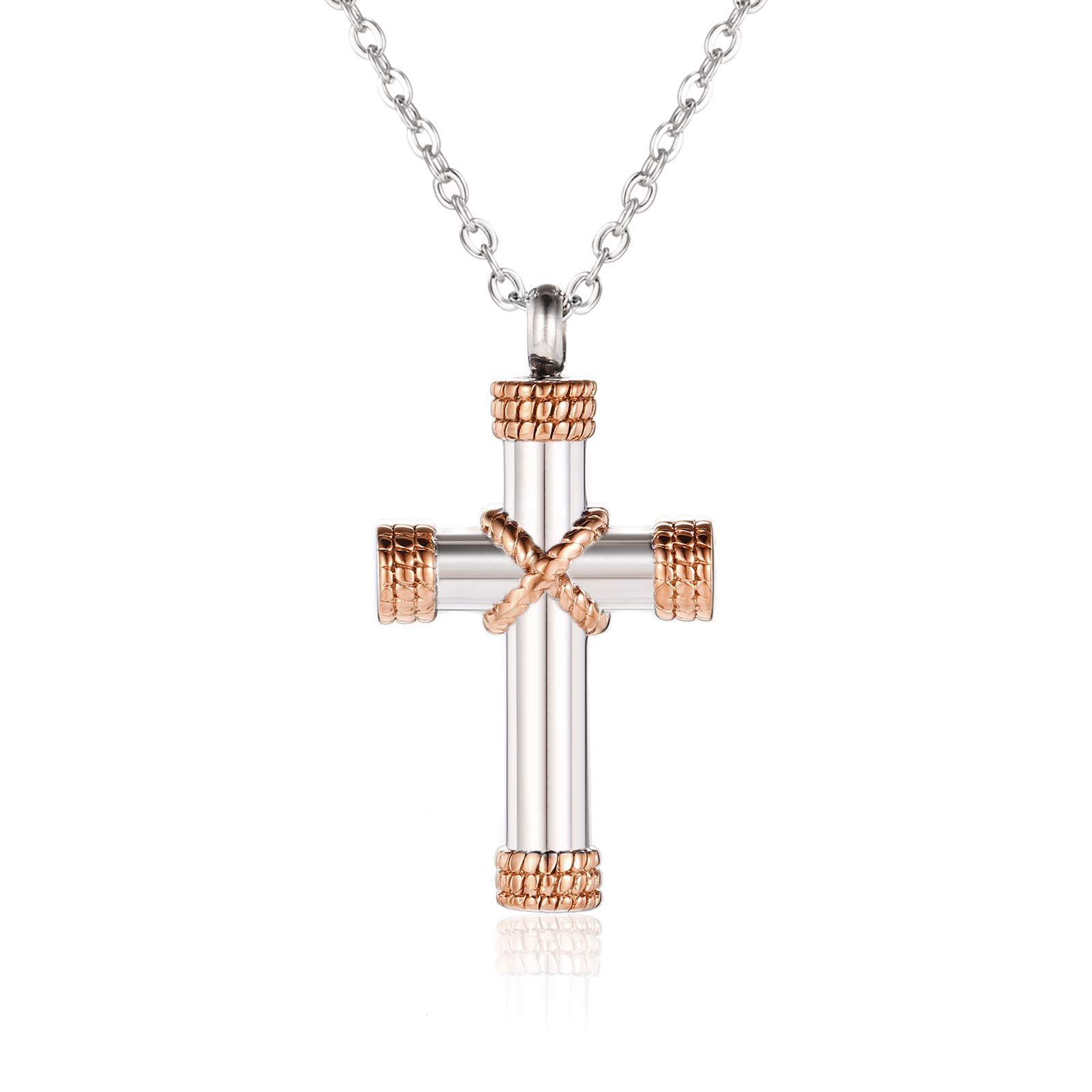 XUEERMEI Urn Necklaces for Ashes Memorial Cremation Anchor Memorial Keepsake Pendant Jewelry