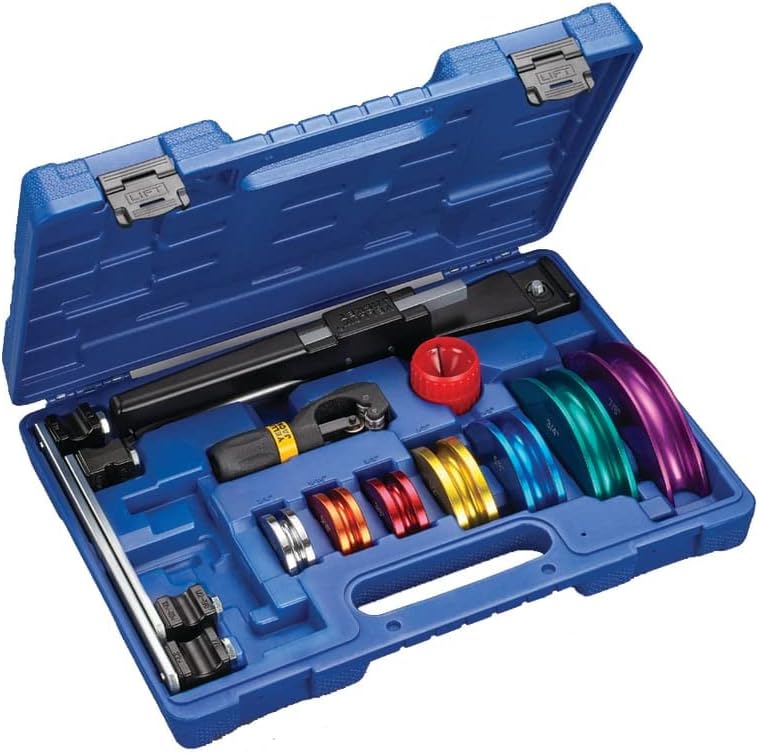 Alloy Ratchet Tube Bender Kit with 7 Mandrels