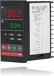 Kontroler temperatury PID, XY504 wysokiej precyzji zestawy kontrolerów PID wejście ogrzewanie przekaźnik chłodzący uniwersalne wejście z ALM1 alarm/wł./wył. cyfrowy inteligentny termostat do pieca do pieca do pieca