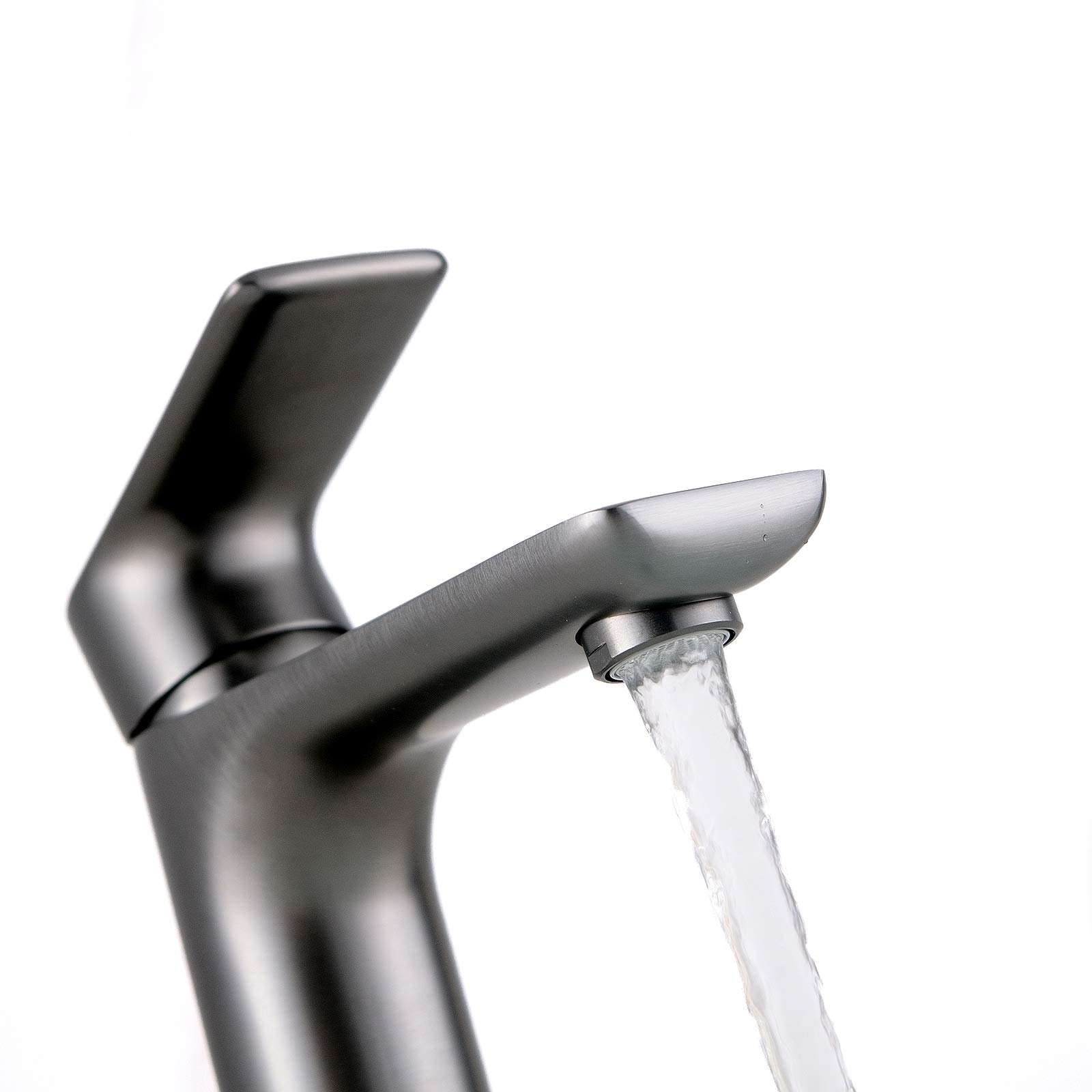 Robinet mitigeur pour lavabo ou vasque 4024G - gun métal