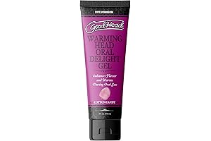 GoodHead Warming Oral Delight Gel, Cotton Candy Flavor
