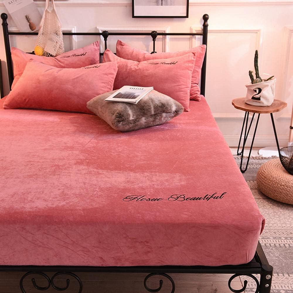 Breathable Bedding Sets Winter Crystal Velvet Thermal Mattress