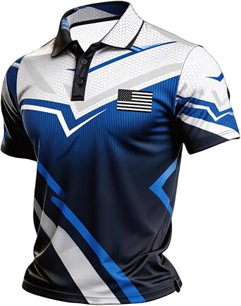 250th Anniversary USA Shirt Retro American Flag Golf Polo Patriotic Casual Holiday Sport Hiking Business Work Tops