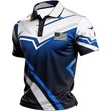 250th Anniversary USA Shirt Retro American Flag Golf Polo Patriotic Casual Holiday Sport Hiking Business Work Tops