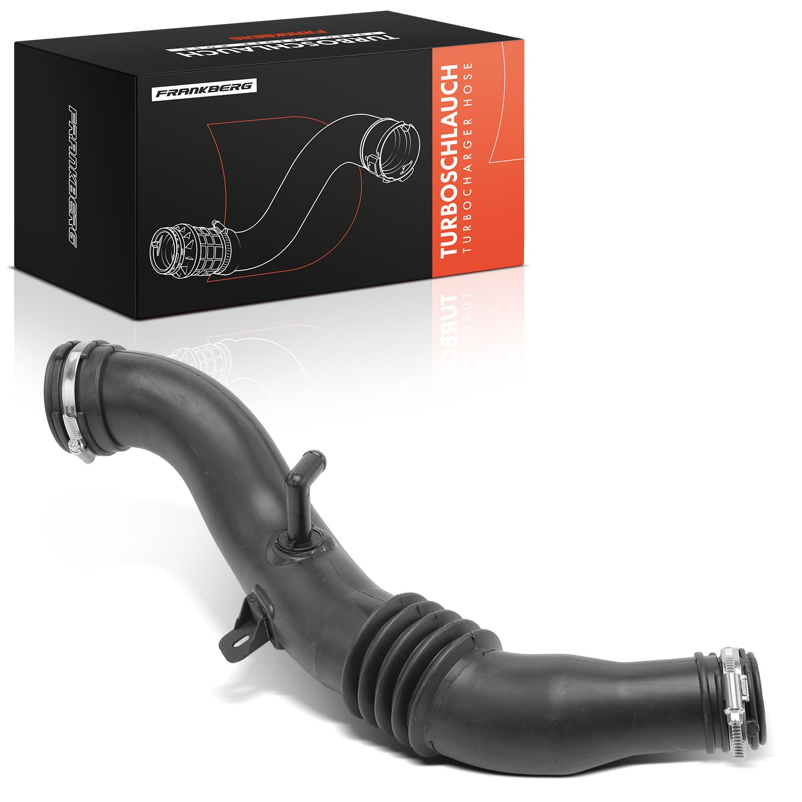 Frankberg Manguera de aire de carga Manguera Turbo Diesel Compatible con Laguna II Grandtour KG0/1 1.9L Laguna II BG0/1 1.9L Espace IV JK0/1 1.9L Replace# 7700116005