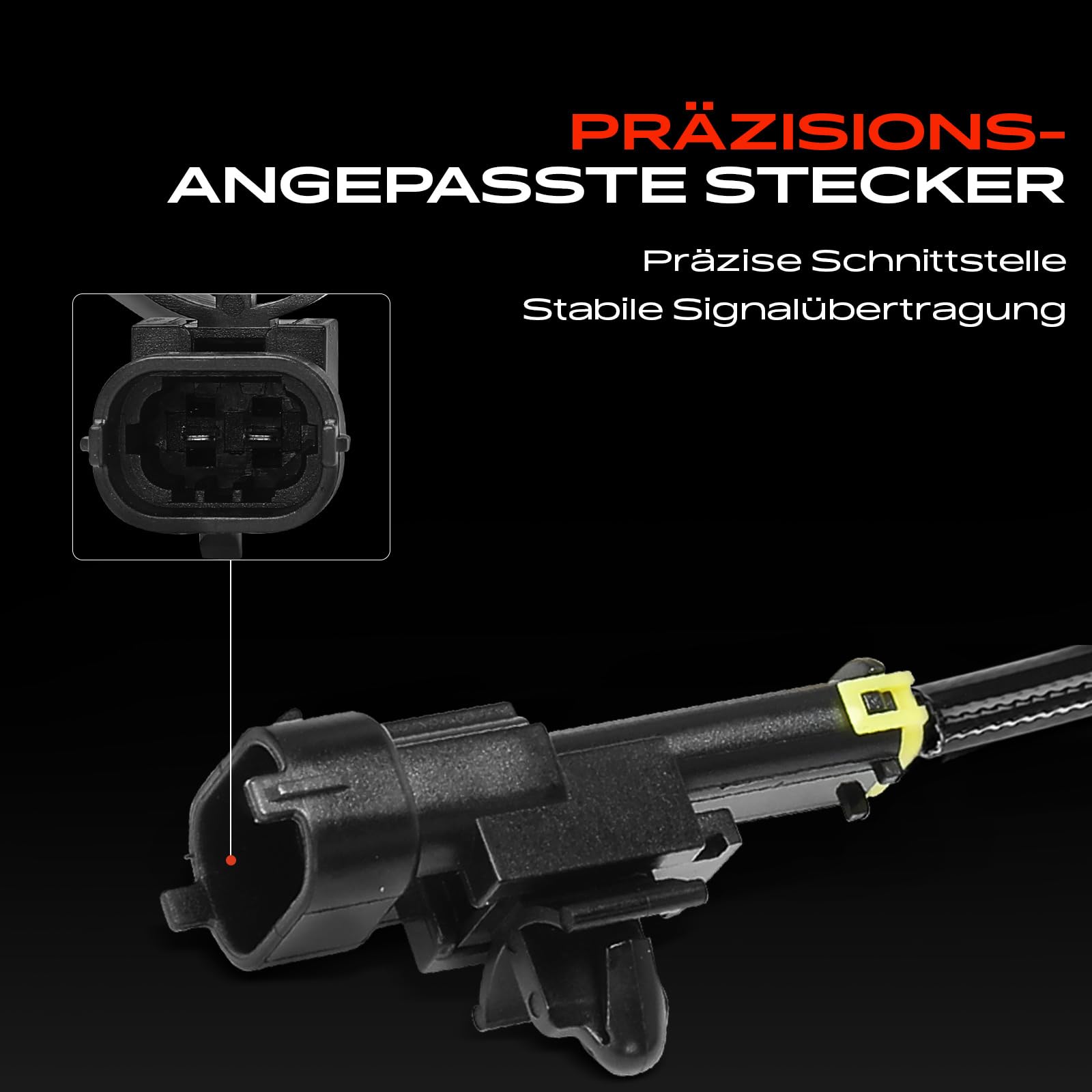 Frankberg Abgastemperatursensor Abgassensor 2-Polig Kompatibel mit Daily Citys Bus Daily VI Kasten Daily VI Pritsche/Fahrgestell Replace# 12450,5801850665