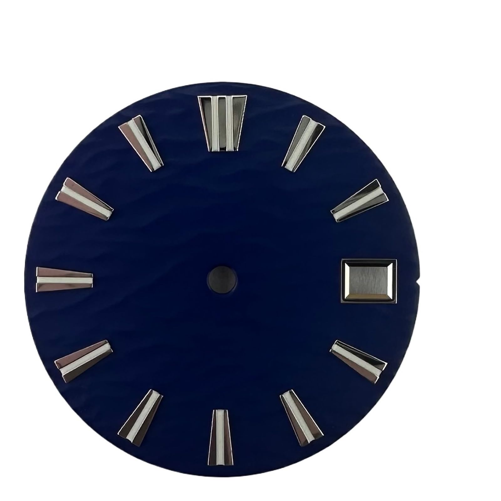 1 szt. 28,5 mm tarcza zielony świecący dodatek do zegarka dla mechanizmu NH35/NH36(Navy blue)