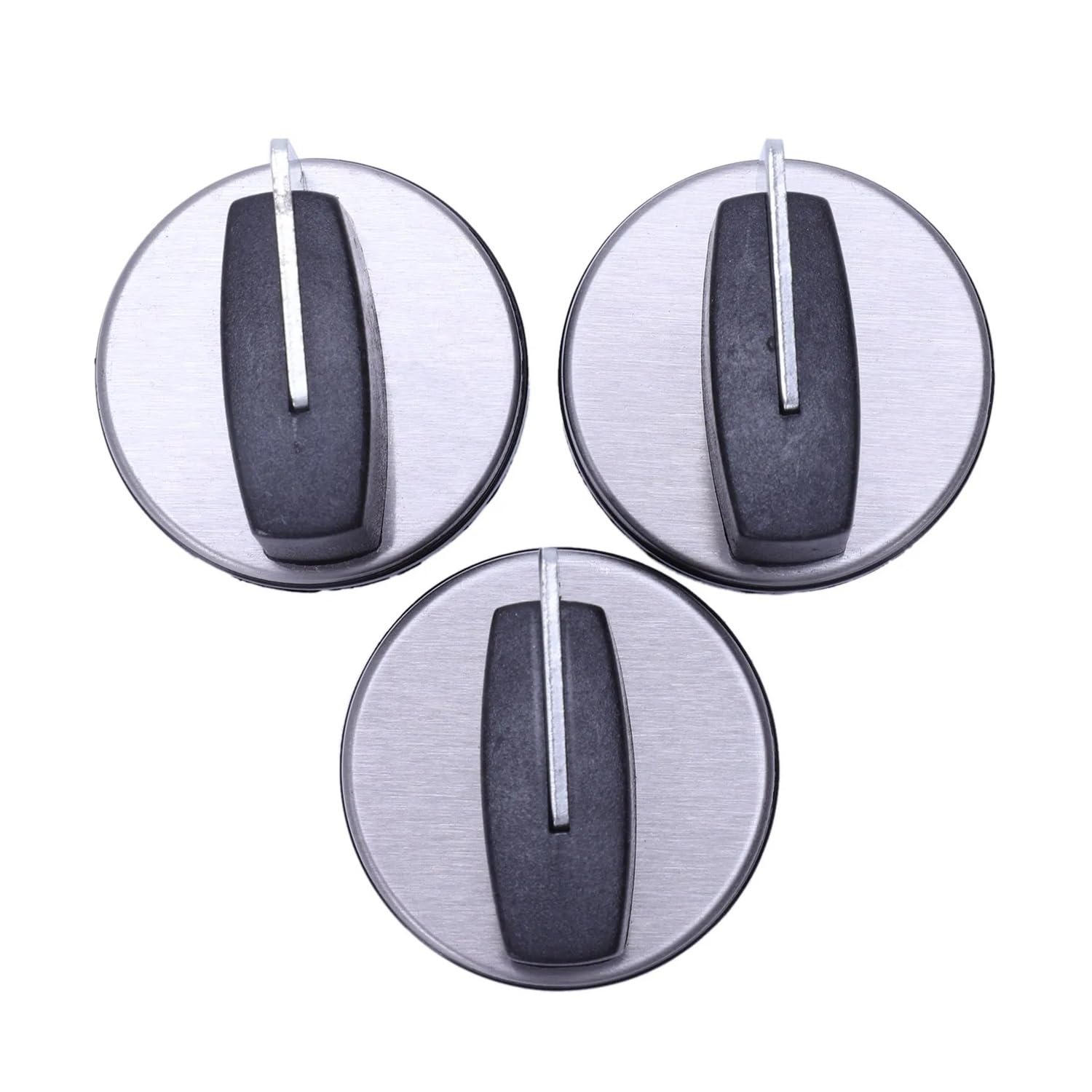 Pokrętła kuchenne,Przełącznik do kuchenki gazowej, Universal Burner Knobs for Gas Stove - 3 Pack Rotary Control Switches for Oven