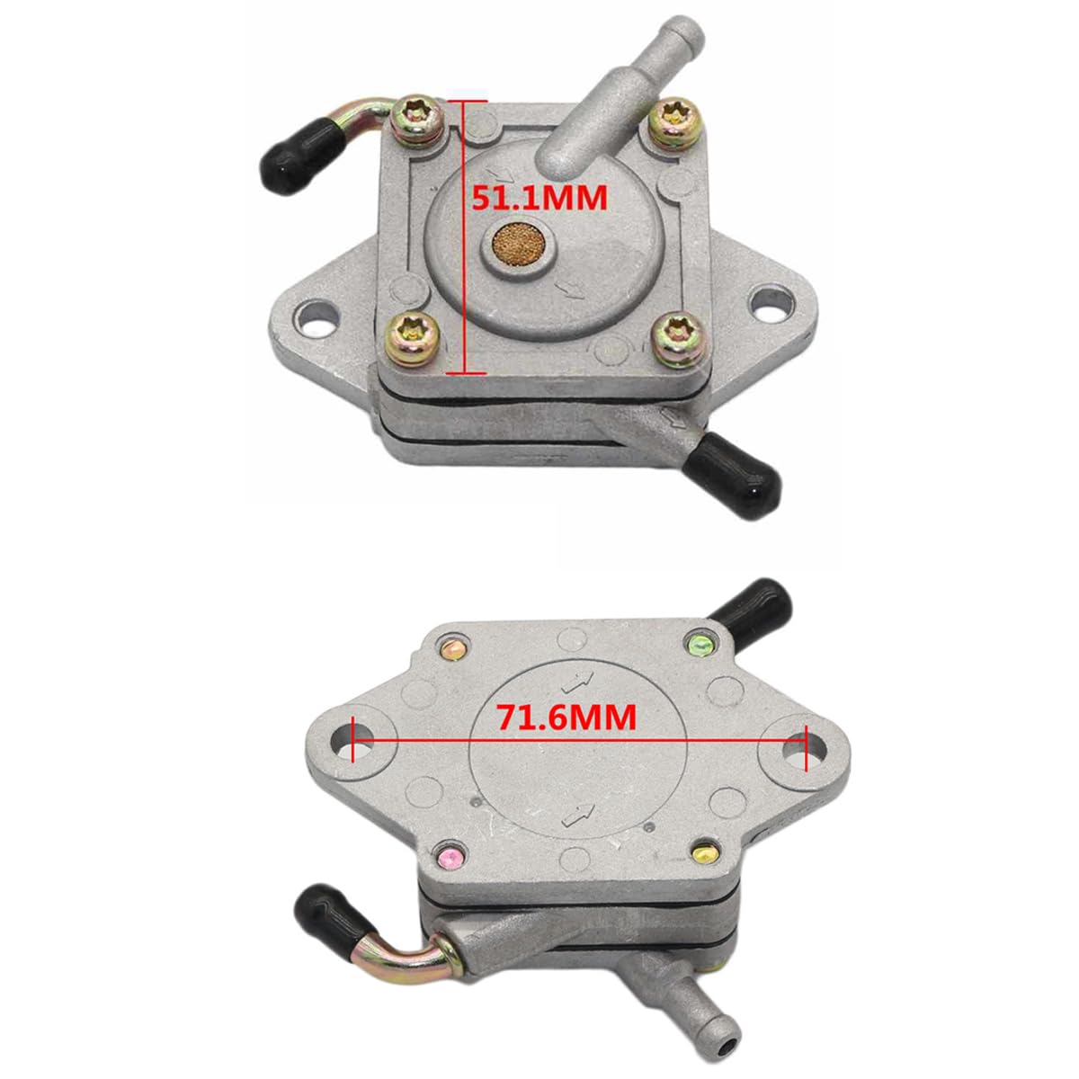 Bomba de combustible 1014523. Repuesto para bomba de combustible de carrito de golf Club Car con motores de gasolina DS Precedent 290FE y 350FE (1984-actualidad).