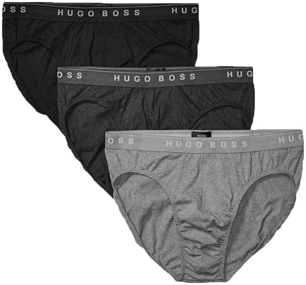 HUGO BOSS(ヒューゴボス) ブリーフ ビキニ 3枚セット メンズ 下着 50325381 (061) S [並行輸入品]