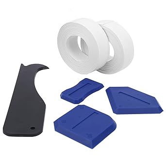Caulking Finisher Tools, Strong Practical 6pcs Caulking Finisher Kit, Multipurpose Bricks Shower Tiles Window Bathroom for Kitchen'
