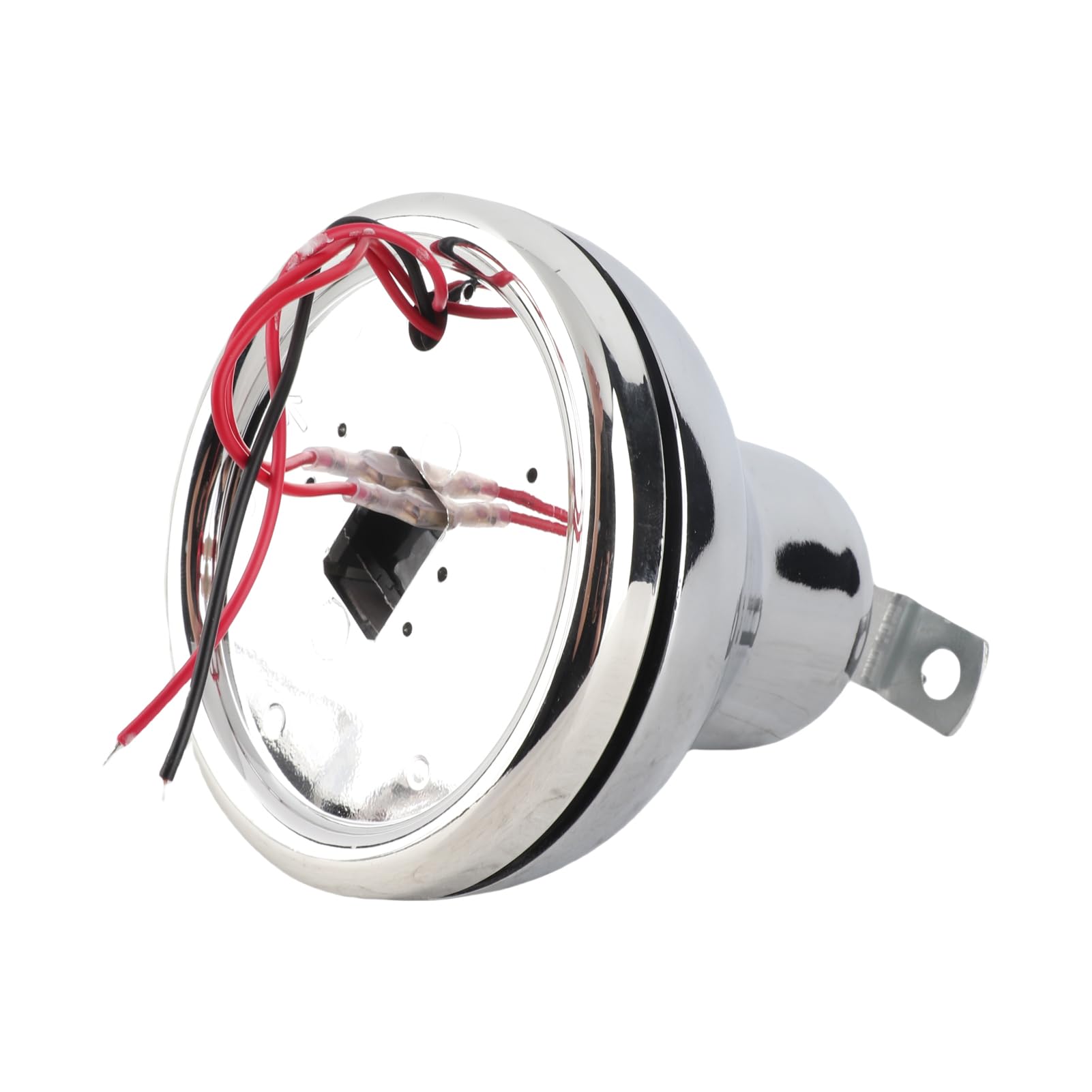 HUIOP Cloche électrique,12 V 110dB Électrique Cloche Forte Alarme De Sécurité Klaxon Interne Grève en Acier Inoxydable Alarme d'urgence Cloche pour Voiture Véhicule Moto Marine Bateau