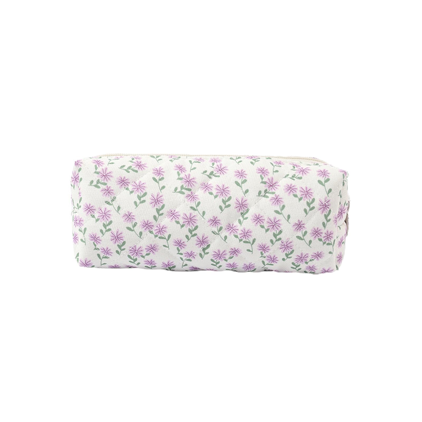 Qiwenr Pencil case, Pencil case with, the Cartoon Bag is Small and Cute and can be Used as a Money Bag (Purple)
