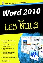 Download Word 2010 Poche Pour les Nuls PDF
