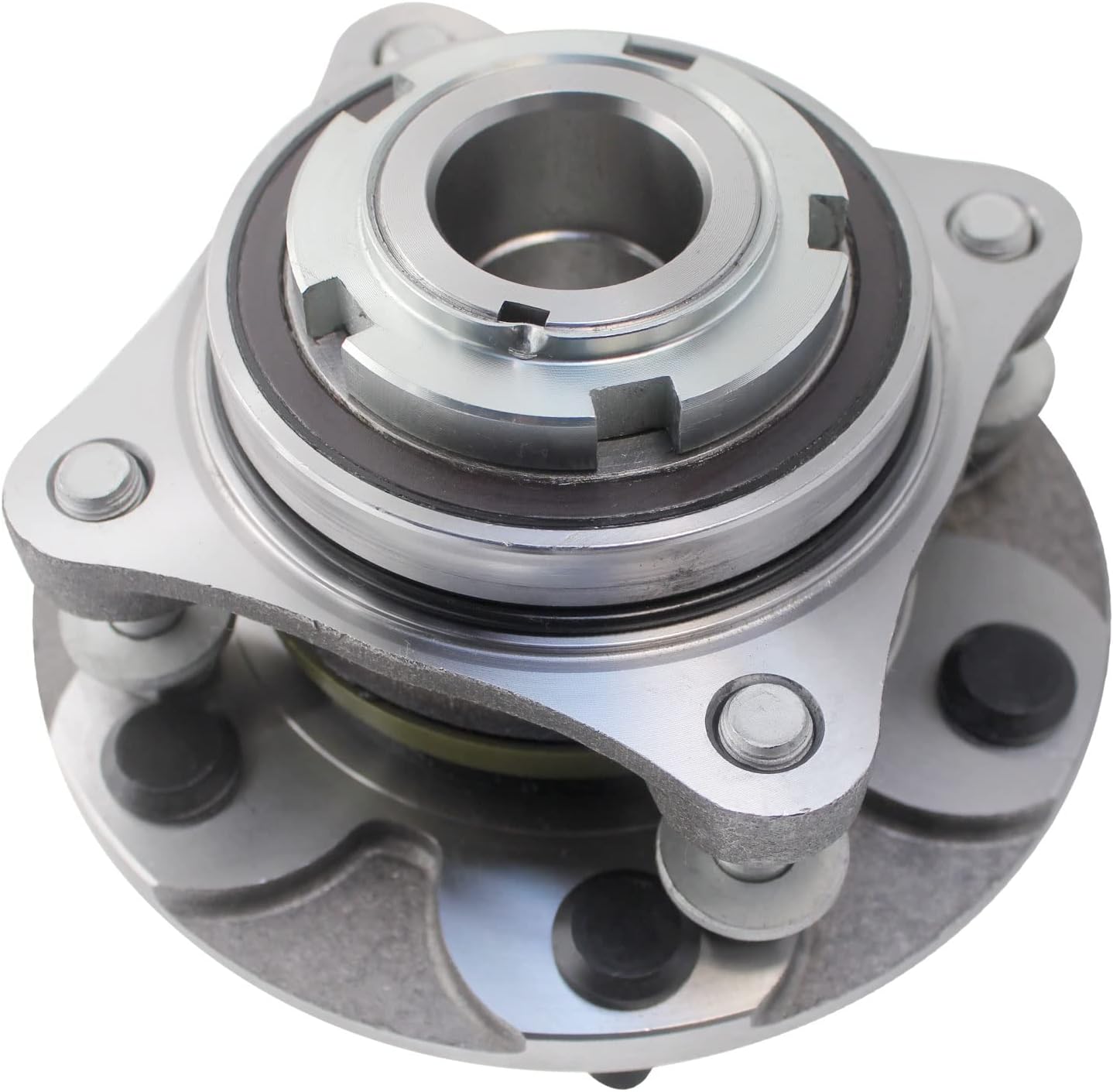 950-004 Front Wheel Bearing and Hub Assembly 6 Lugs Replacement for 2005-2015 Tacoma Pre Runner, 2016-2019 Tacoma 2WD (RWD), 2003-2019 4Runner 2WD (RWD), 2007-2009 FJ Cruiser 2WD (RWD)