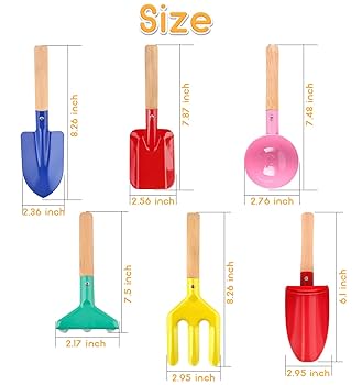 Small Foot 1710 Play Tools Garden And Beach Set In | Desertcart