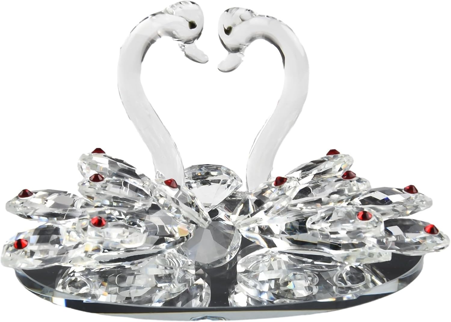 for Crystal for SWAN Figurine Collection Table Centerpiece Ornament, for Crystal Collectible Figurines for Christmas, Birthday, Party, Valentine's Day, Anniversary (White) - Image 9