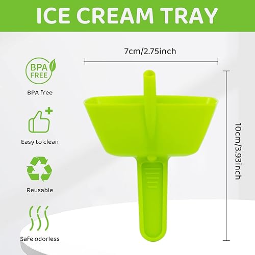 Miniatura 6 de Soporte para paletas sin goteo - Soporte para golosinas congeladas sin desorden con pajilla, soporte para helado sin goteo, soportes para paletas