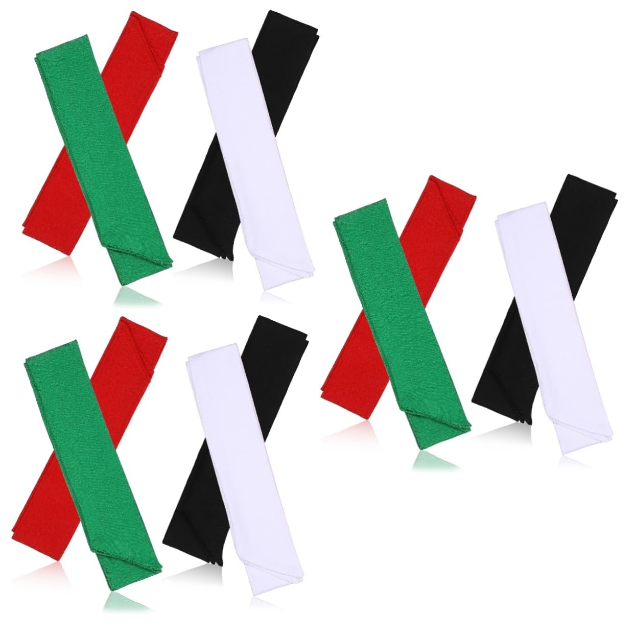 Abaodam Banda Antideslizante Ajustable para Diademas Sweatbands Transpirables para Hombres Y Mujeres Colores para Ejercicio Y Actividades