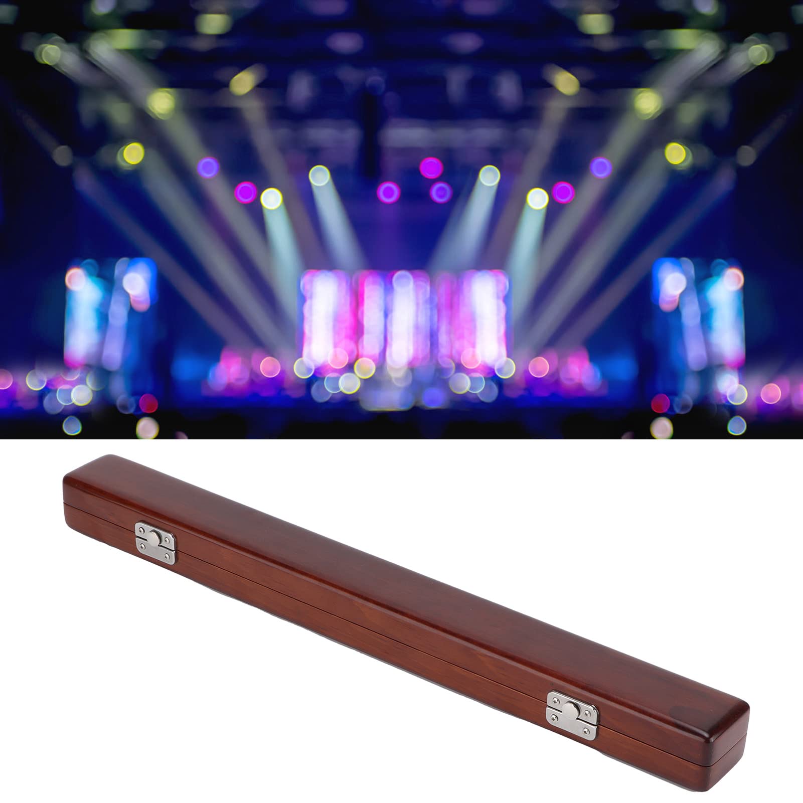 Dirigent Taktstock Box Holz Aufbewahrungskoffer mit 2 Schnallen Orchester Dirigieren