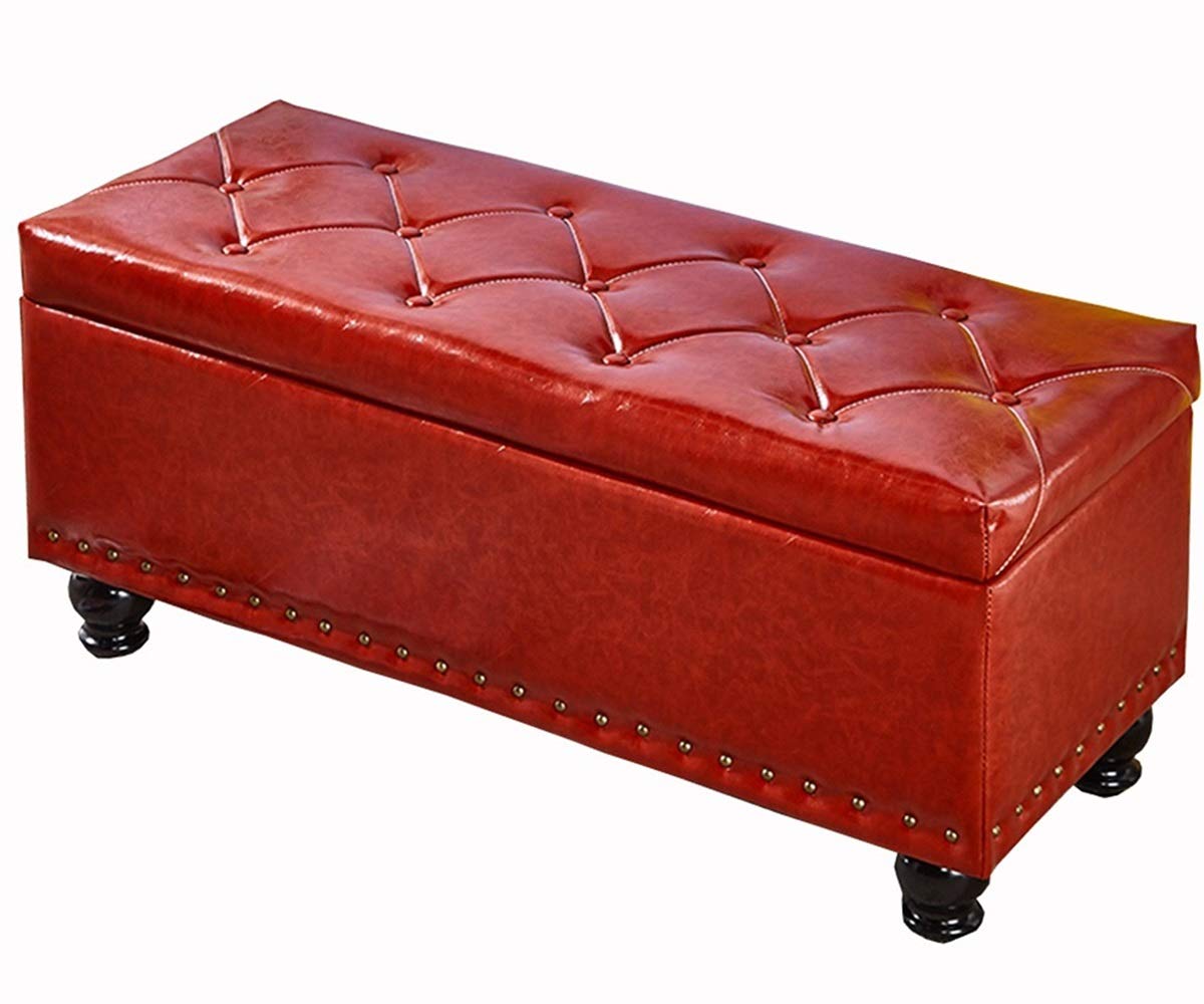 Pouf de rangement de salon pour ranger et s'asseoir