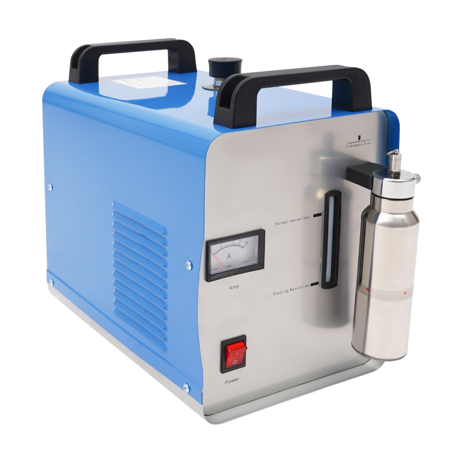 HHO Acryl Poliermaschine Flammenpolierer Wasserstoff Schweißgerät H160A | 75L/H Gasleistung, über 2800°C Flamme, für Plexiglas unter 5mm & Feinschweißen, mit Wasser betrieben, ohne Elektrolytpulver