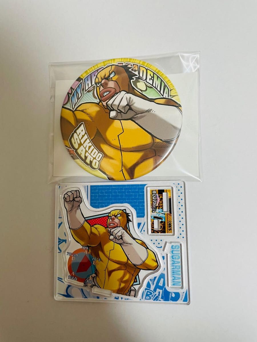 砂糖くんグッズ Amazon.co.jp: 砂糖力道 ヒロアカ展 缶バッジ アクリルスタンド : おもちゃ
