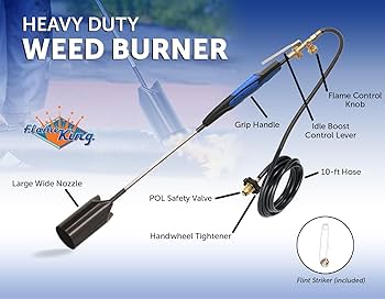Amazon.com : Flame King Propane Torch Kit Heavy Duty Weed