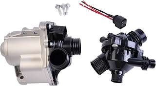 11517632426 Electric Engine Water Pump Thermostat Kit Compatible with BMW 1/3/5/6/7 Series, X1/X3/X4/X5/X6, Z4 N55 3.0L L6 11517586929 A2C59514607