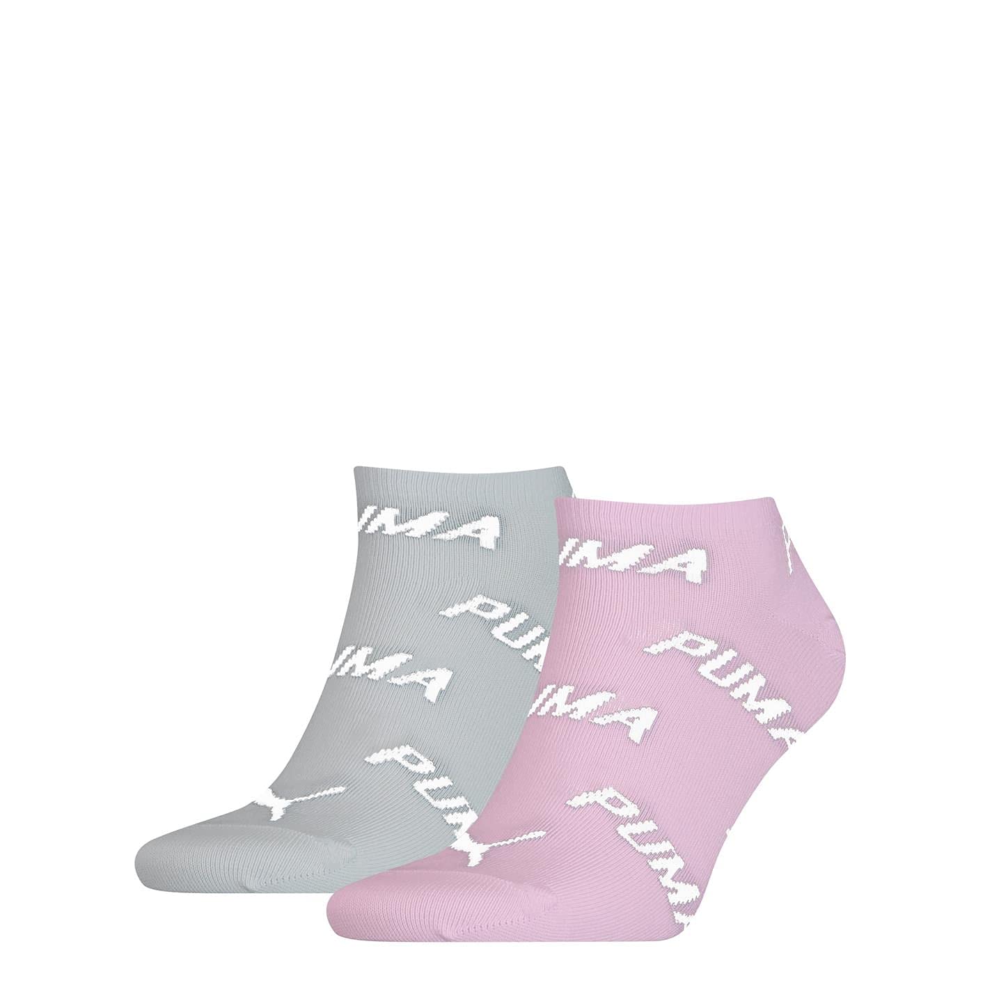 PUMA Unisex Sneaker socks. Socks, Rose Water, 6 8