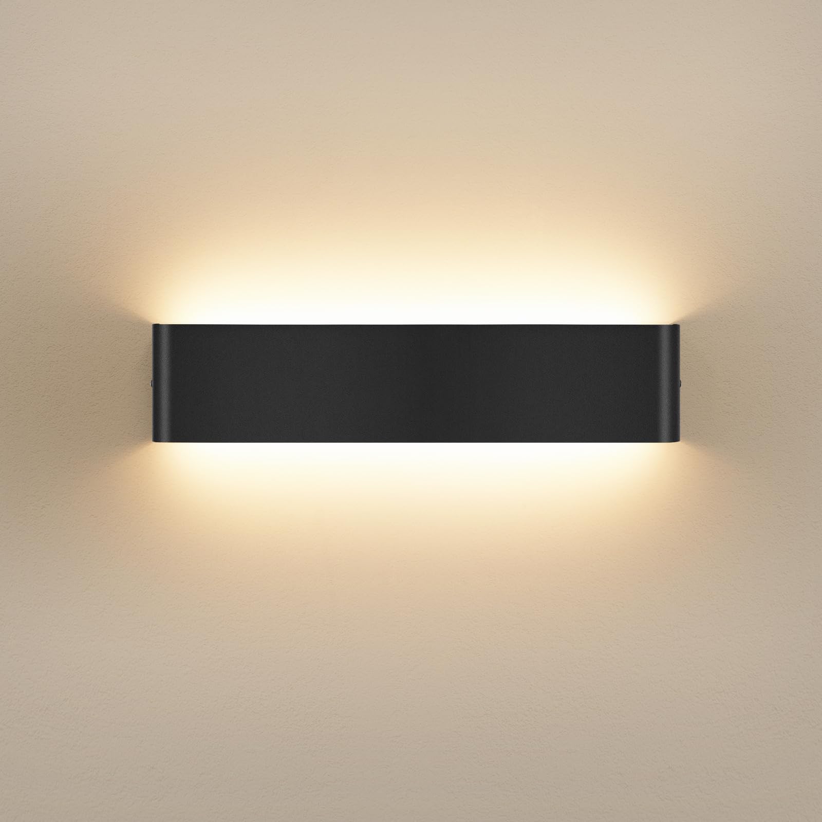 Oraymin 40CM LED Wandleuchte 18W, Moderne LED Wandlampe Innen，3000K Up und Down Wandbeleuchtung, Dekorative Flurlampen, 1000LM LED Lampe aus Aluminium für Wohnzimmer Schlafzimmer Treppenhuas