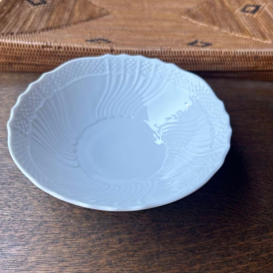 Y ジノリ ベッキオホワイトスープ皿 23.5cm4枚＆20cm2枚 ジノリ1735