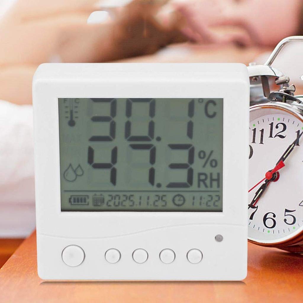 PNAWLLCF-65 Alta precisione di Temperatura e umidità Meter Coperta delle Famiglie a Parete Termometro elettronico Asciutto e Bagnato Baby Room Digital