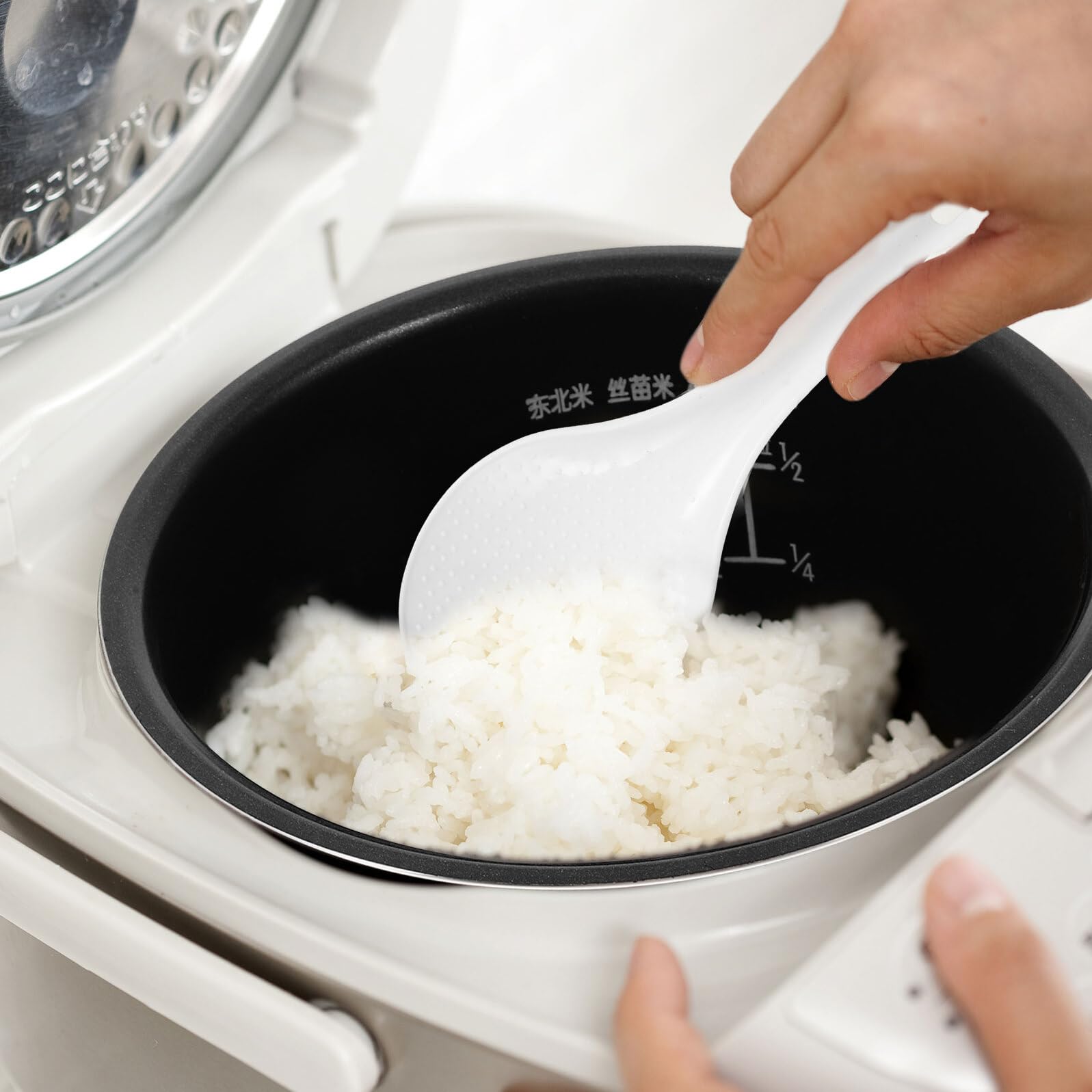 SHINEOFI Cuve Intérieure Antiadhésive 3 litres en Alliage Résistant Remplacement Pot Cuiseur à Riz Usage Domestique Polyvalent pour Autocuiseur et Cuisson Quotidienne